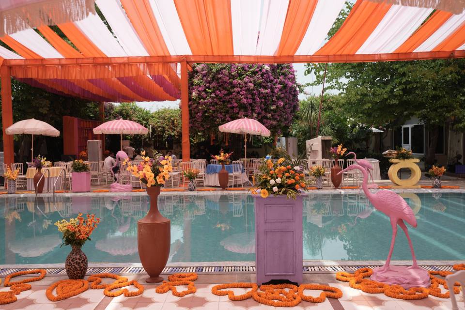 Haldi decor
