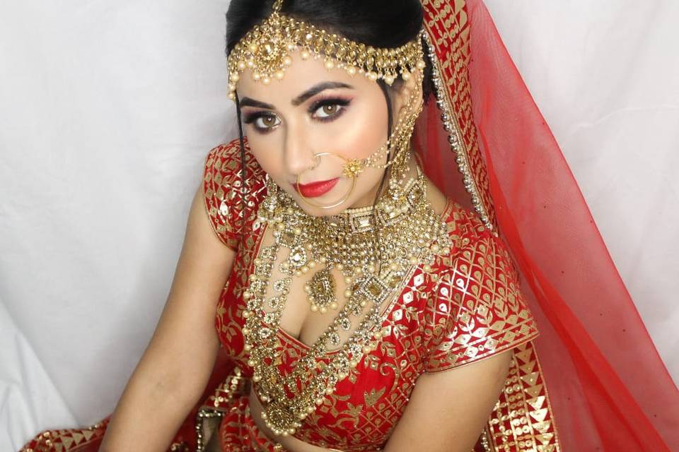 Bridal makeup