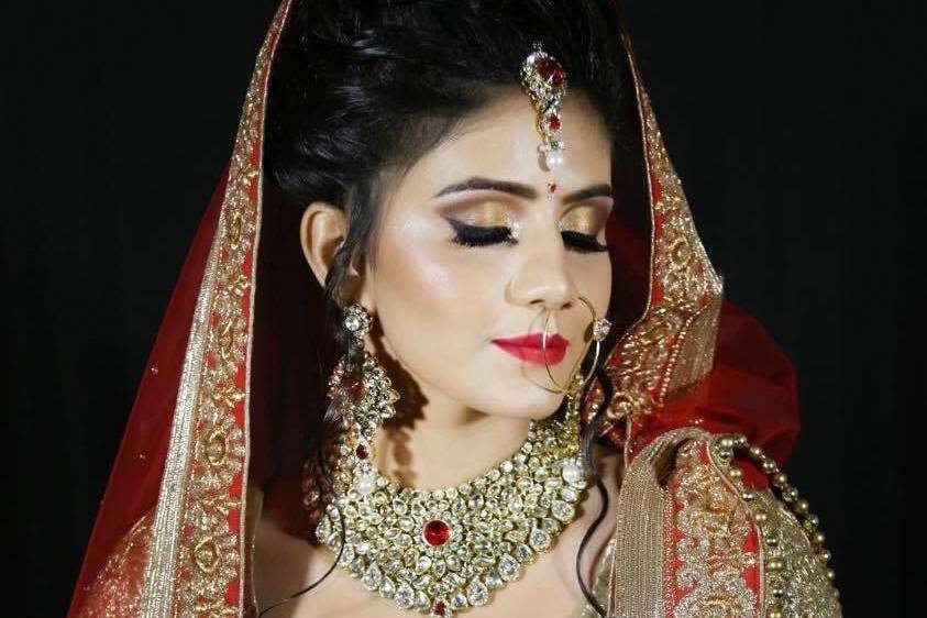 Bridal makeup