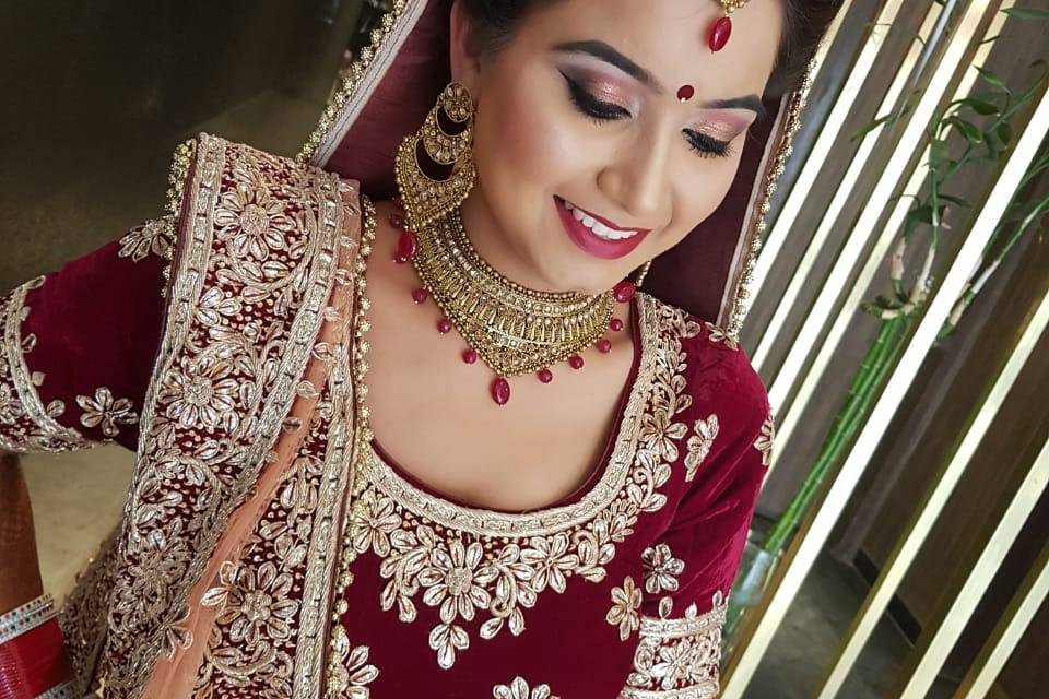 Bridal makeup