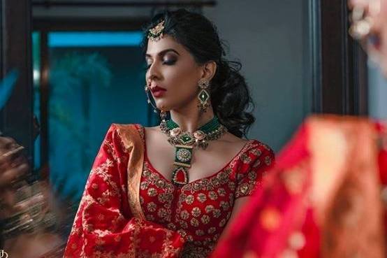 Bridal makeup