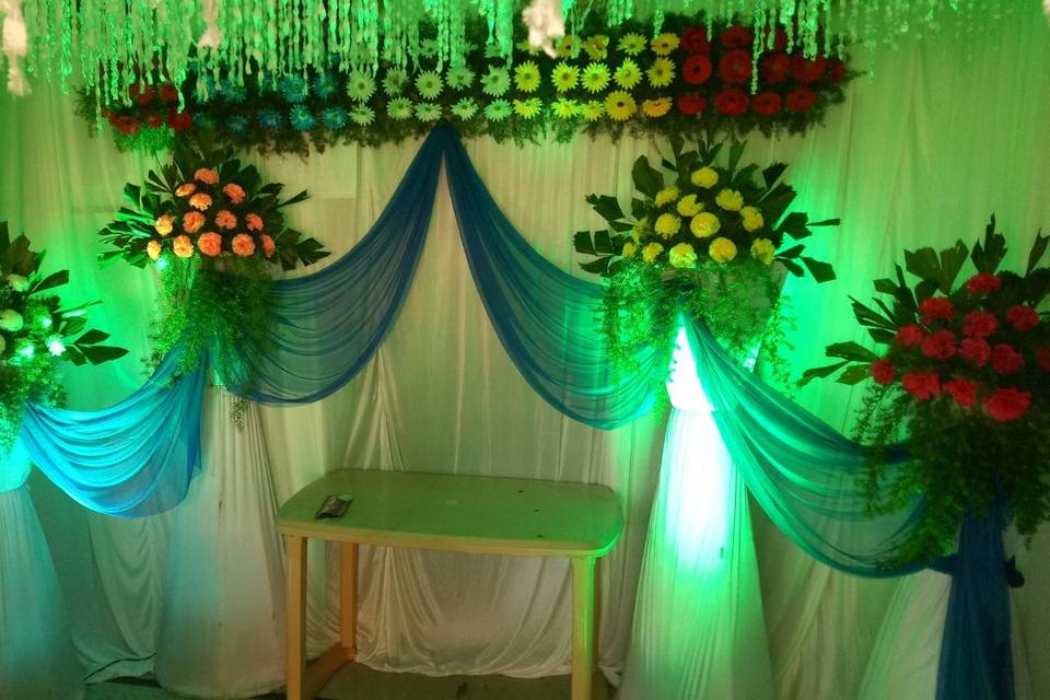 H.S. Sound And Flower Decorations