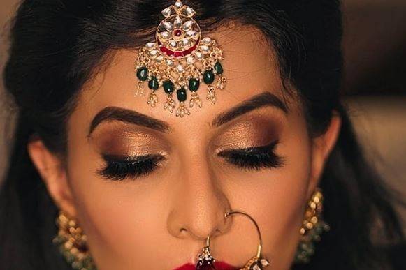 Bridal makeup