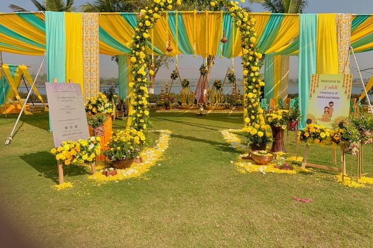 Haldi decor