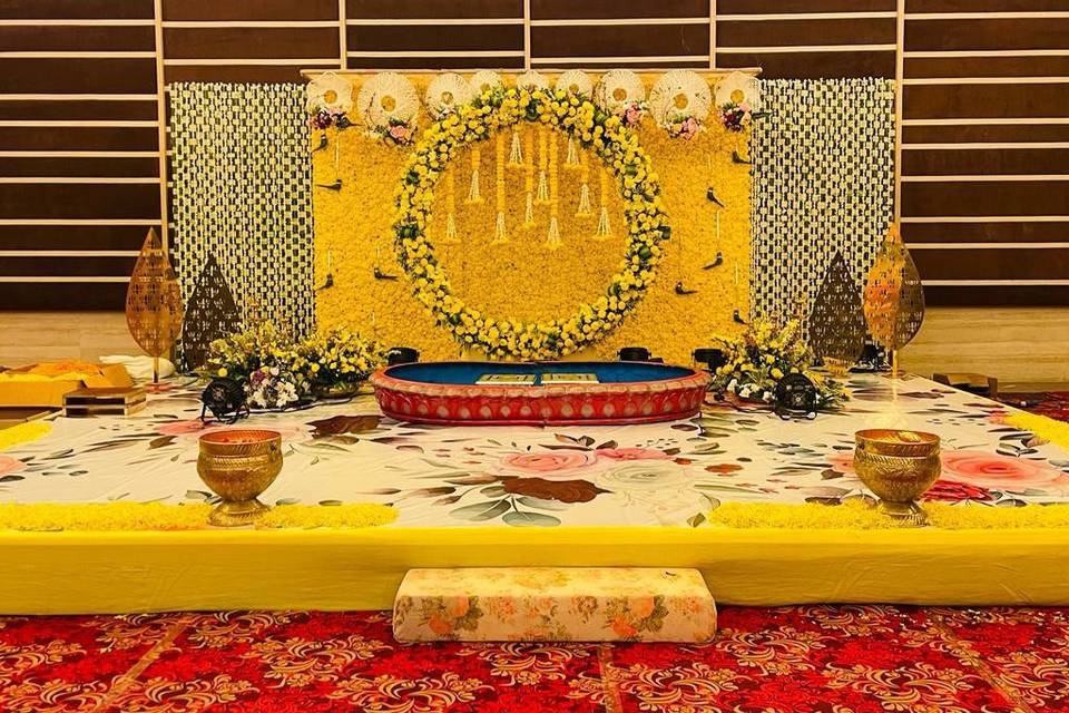 Haldi decor