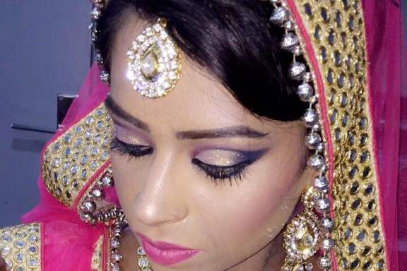 Bridal makeup