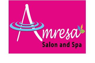 Amresa Salon and Spa Logo