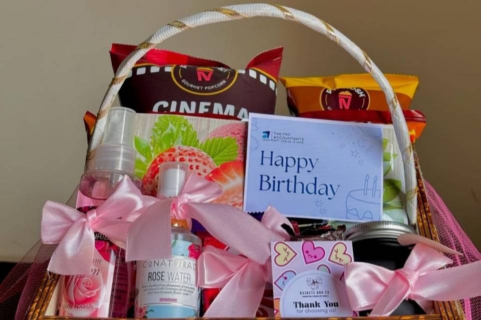 Birthday hampers