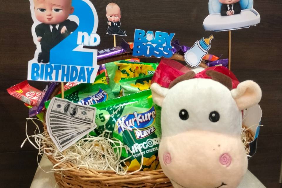 Baby bday hamper