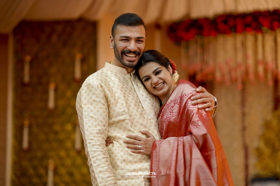 Traditional kerala couple