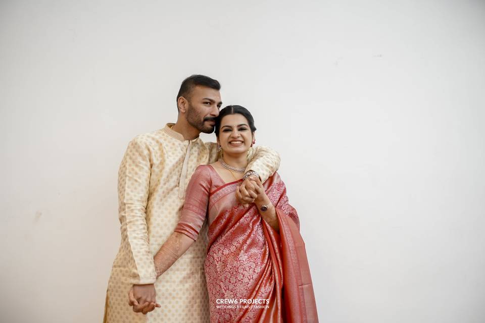 Traditional kerala couple