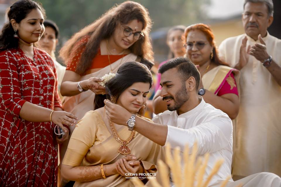 Traditional kerala wedding