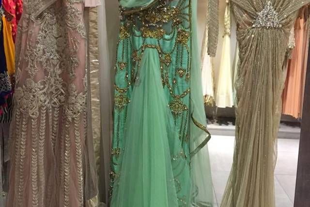Bridal fashion wear
