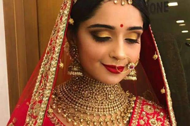 Bridal makeup