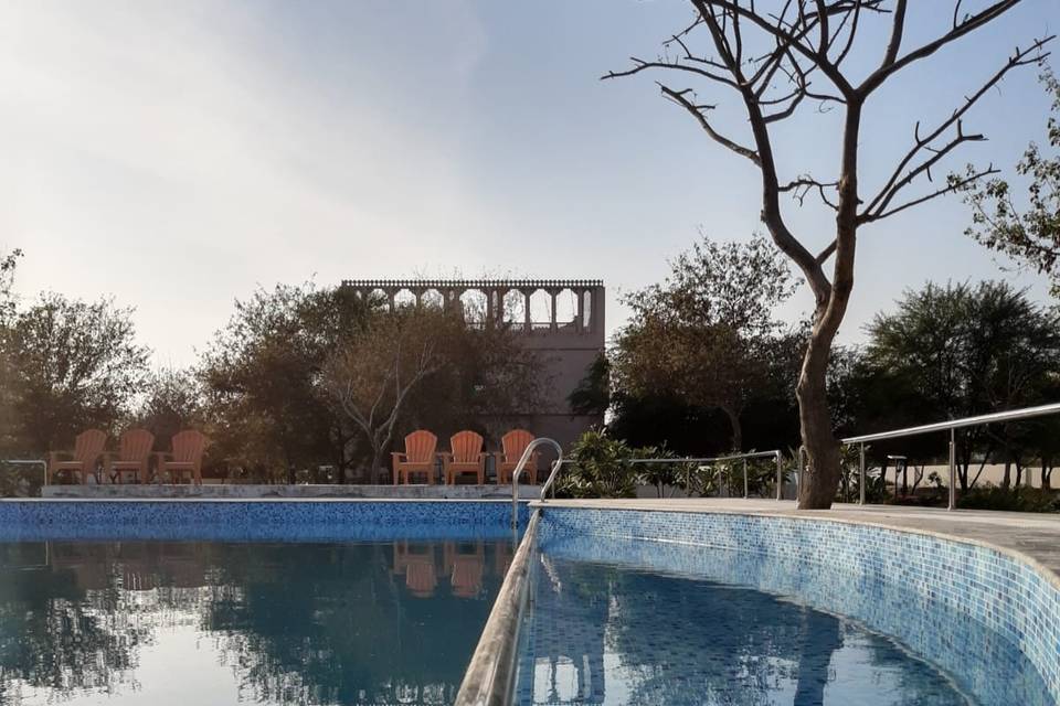 Poolside