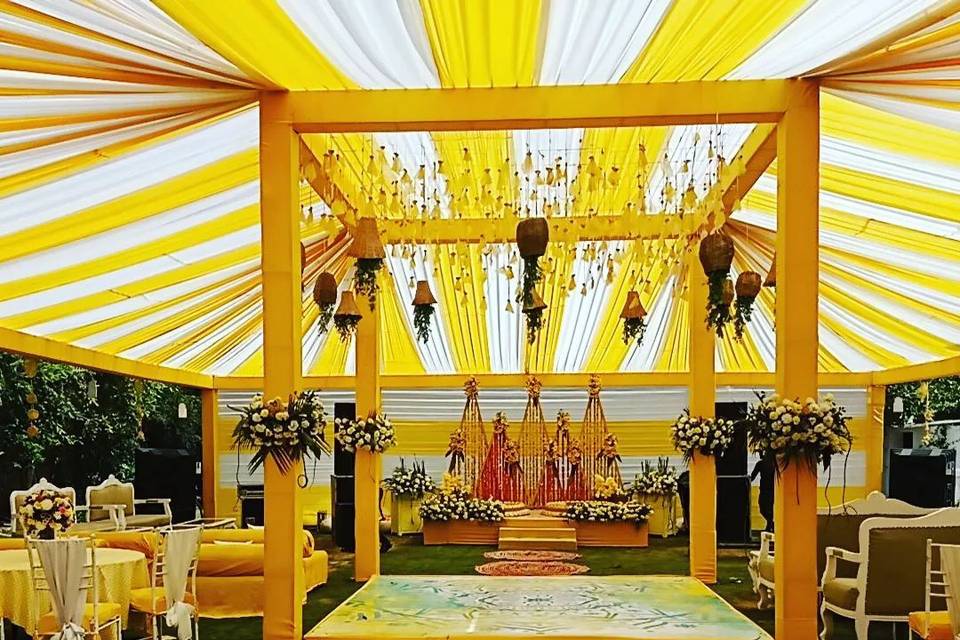 Haldi decor