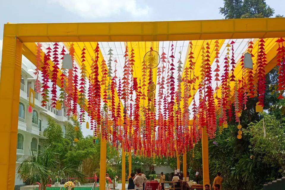 Haldi decor