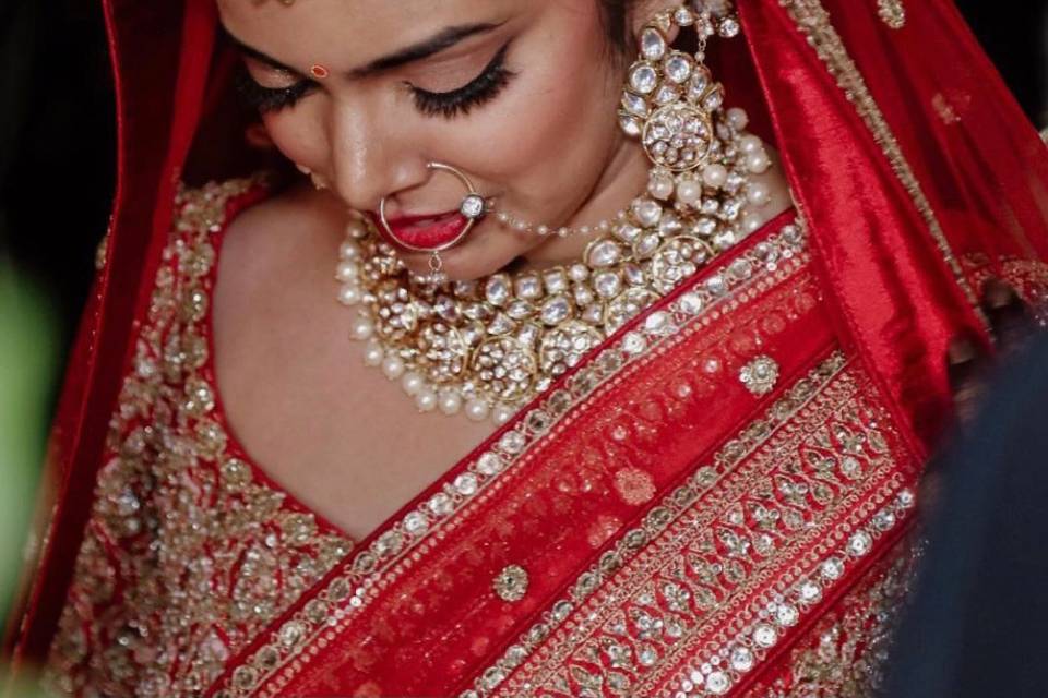 Bridal makeup