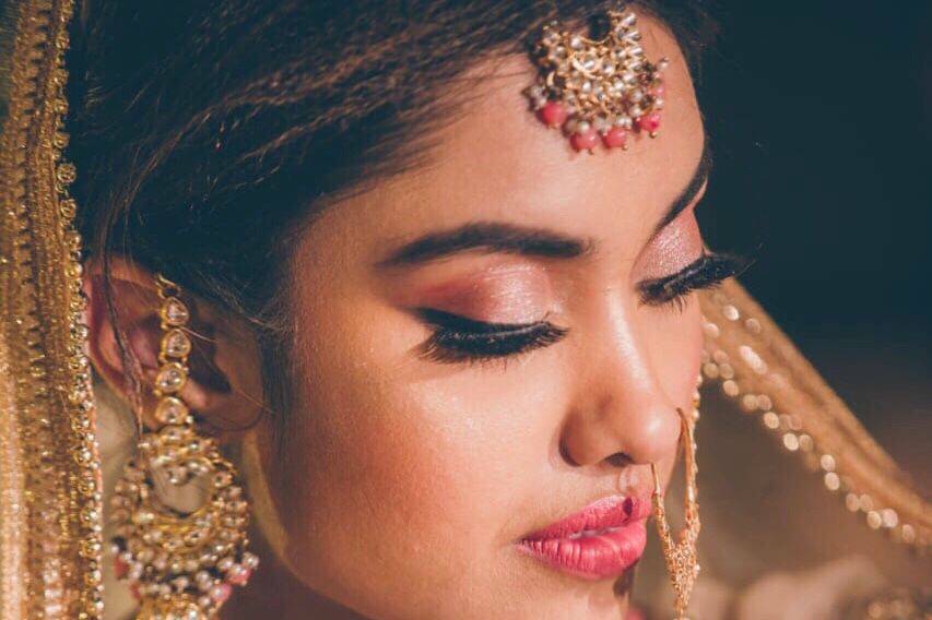 Bridal makeup