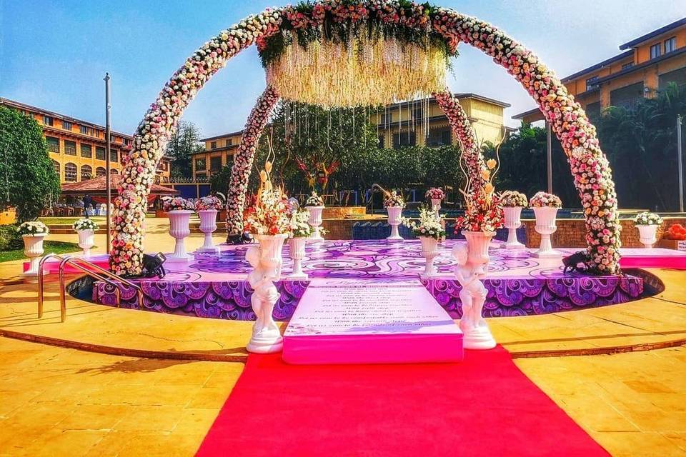 Pool Mandap