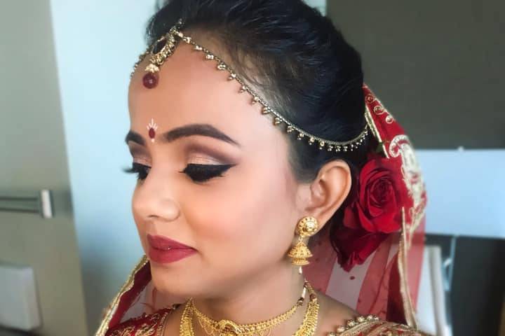 Bridal makeup