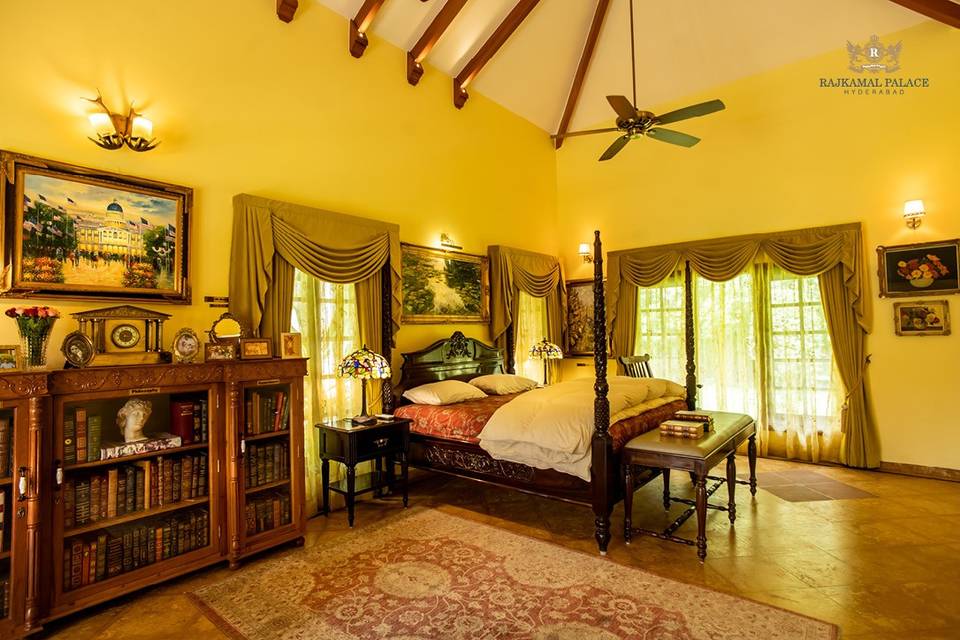 One of the bedrooms