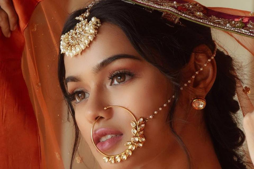 Bridal makeup