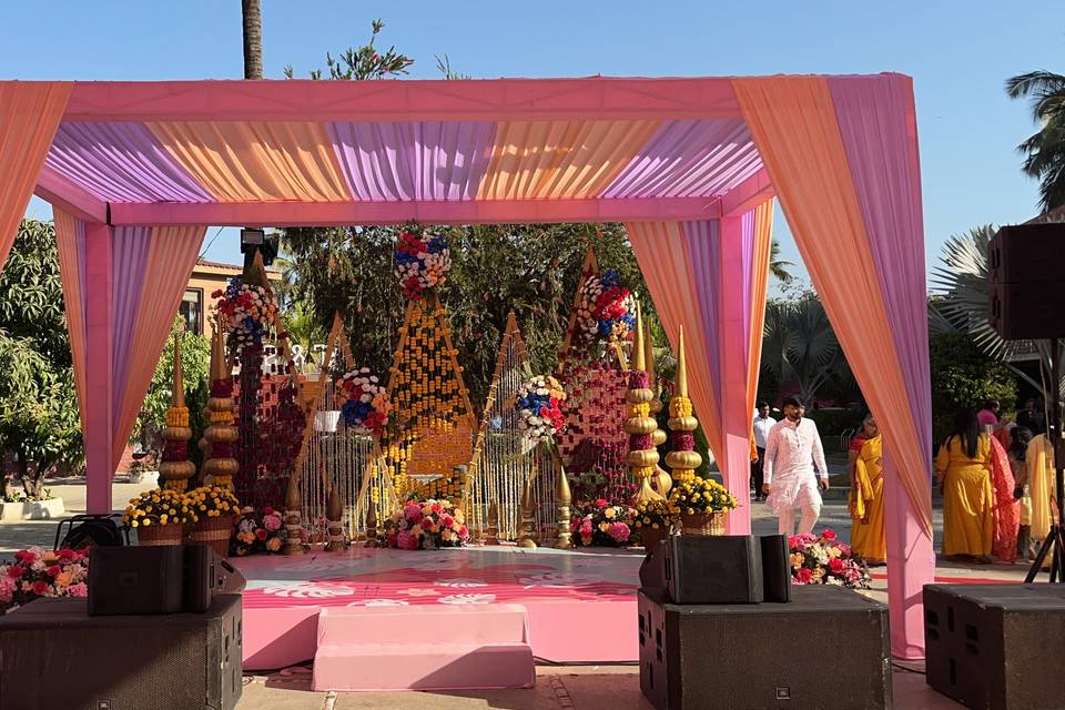 Haldi  stages