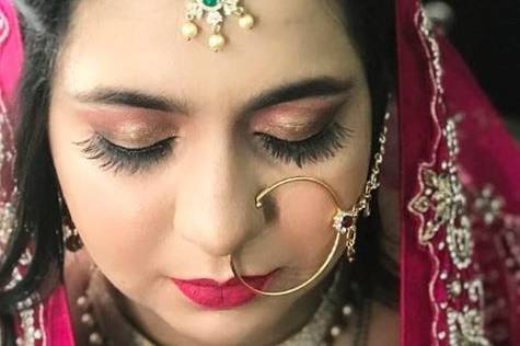 Bridal makeup