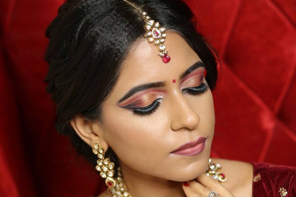 Bridal makeup