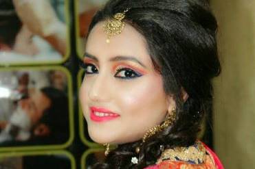 Bridal makeup