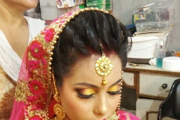 Bridal makeup