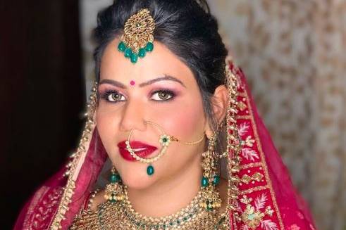 Bridal makeup