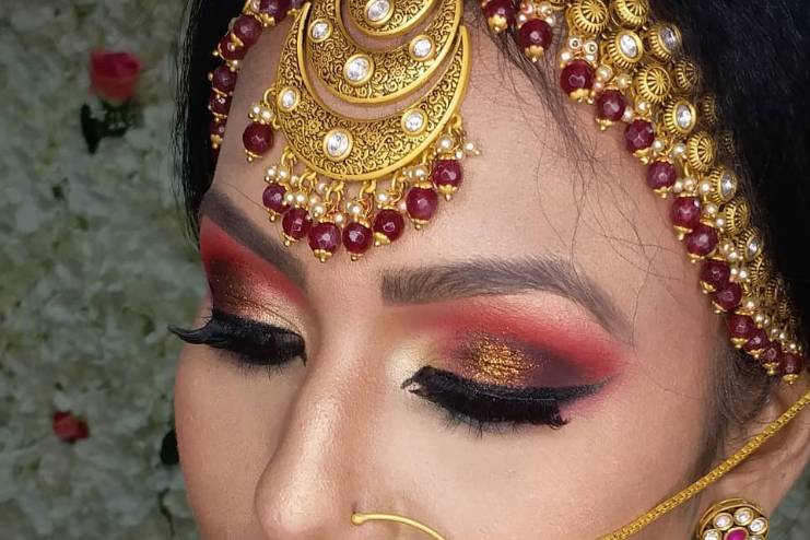 Bridal makeup