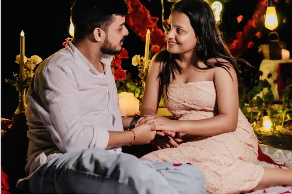 Luxury Romantic Beach Proposal