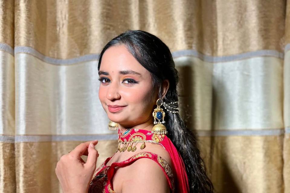 Bridal makeup