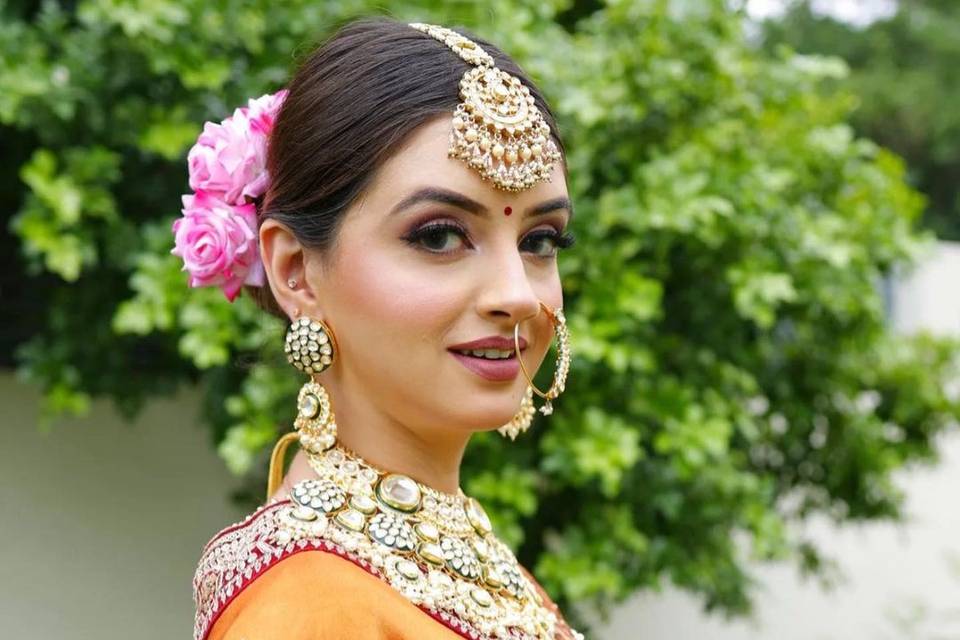 Bridal makeup