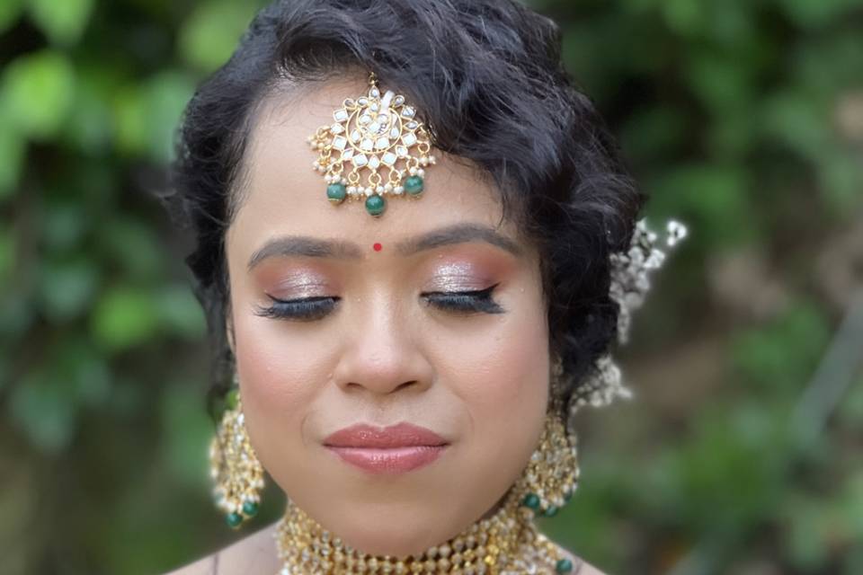 Bridal makeup