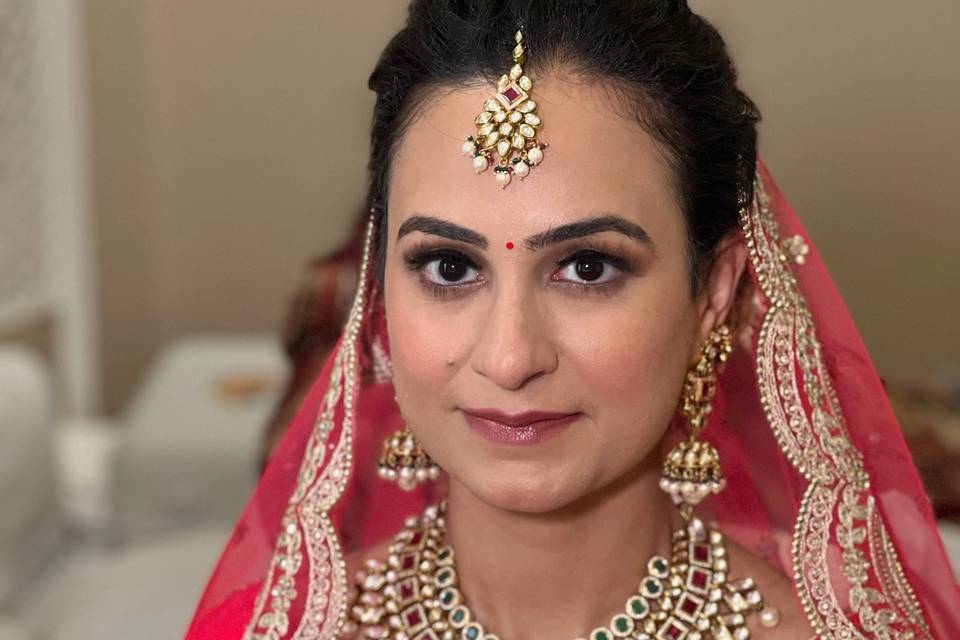 Bridal makeup