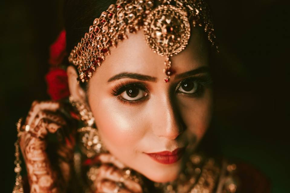 Bridal makeup