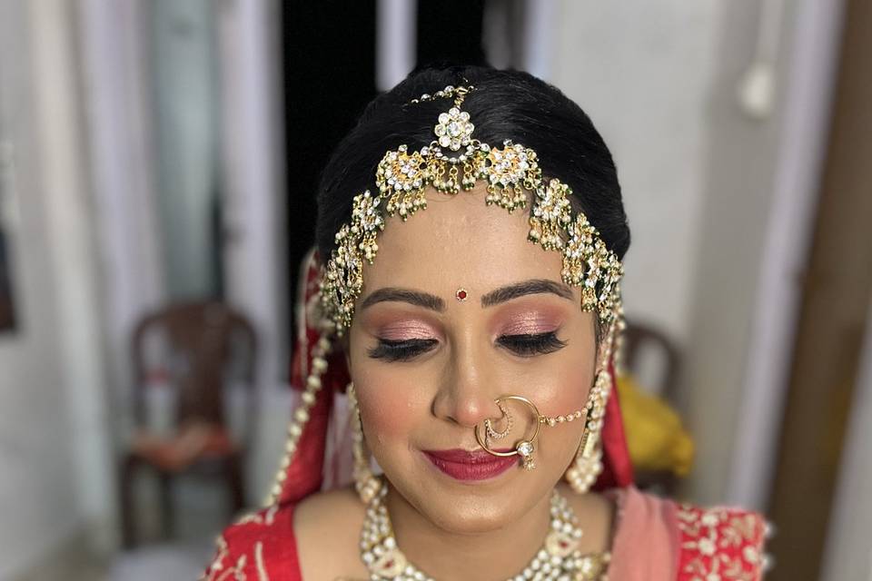 Bridal makeup