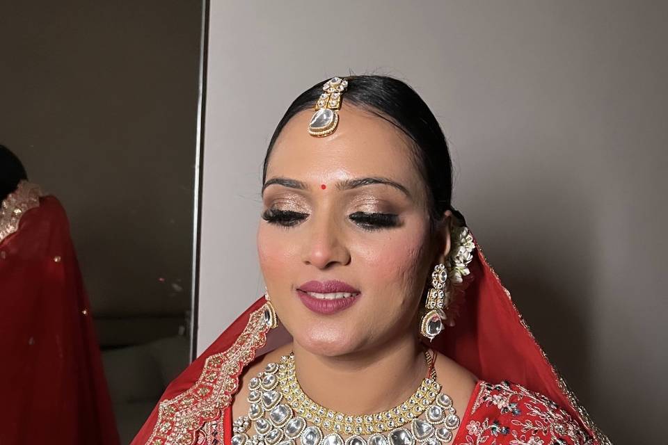 Bridal makeup