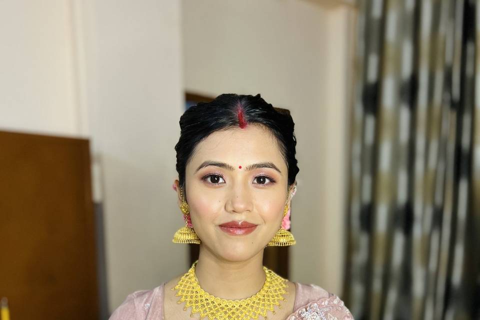 Bridal look