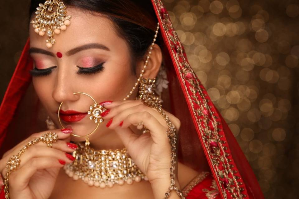 Bridal makeup