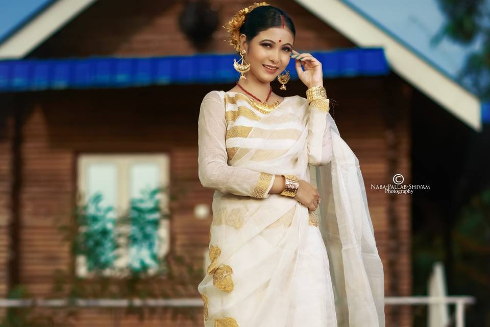 Assames bridal makeup