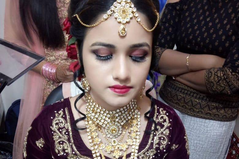 Bridal makeup