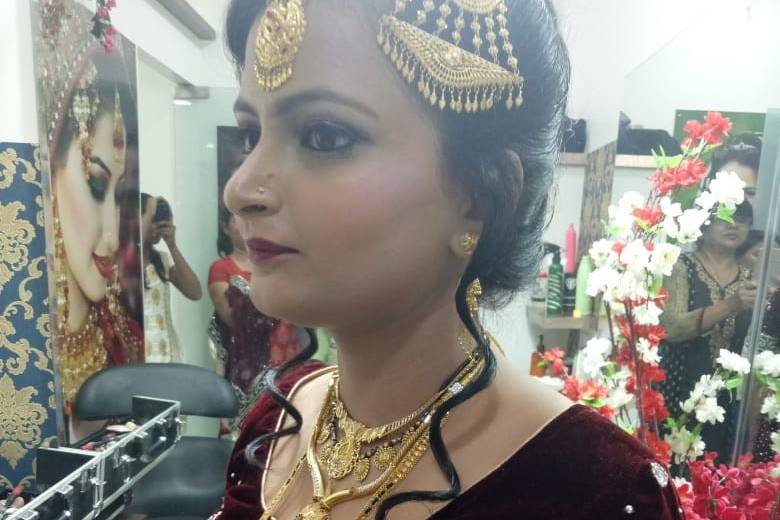 Bridal makeup