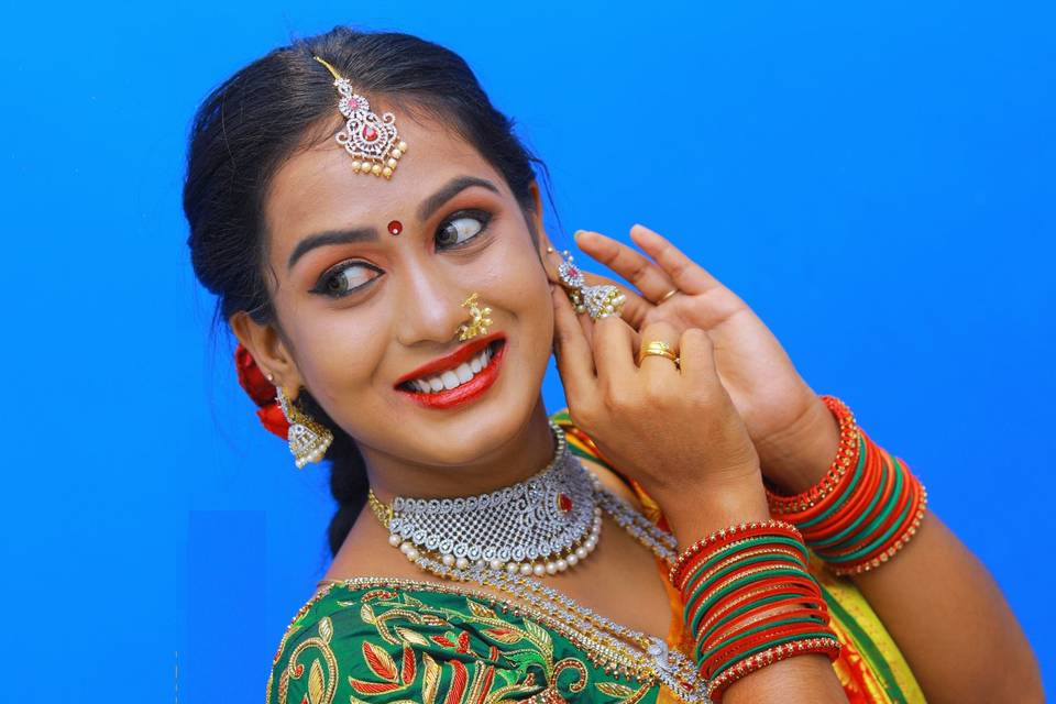 Bridal makeup