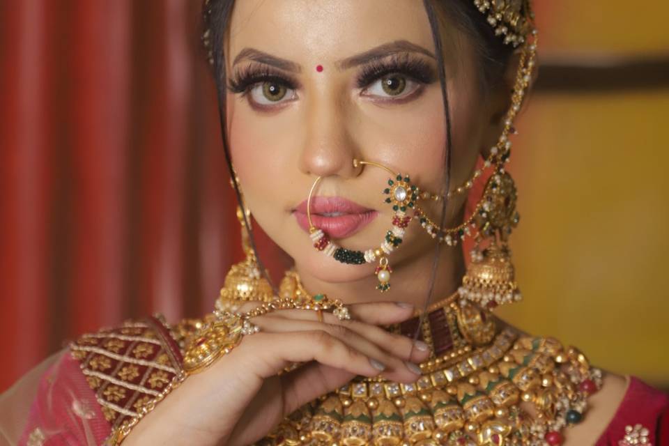 Bridal makeup