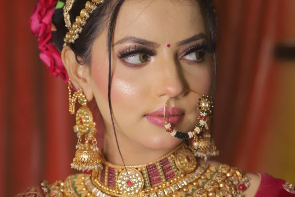 Bridal makeup